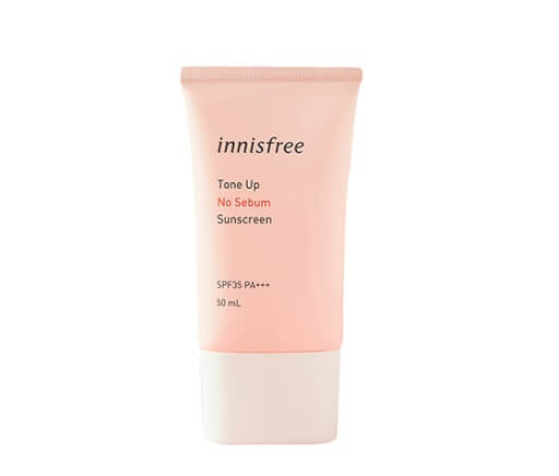 Innisfree Tone Up No Sebum Sunscreen SPF35