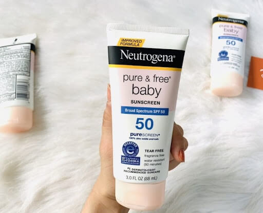 Kem chống nắng Neutrogena Pure & Free Baby Sunscreen SPF 50