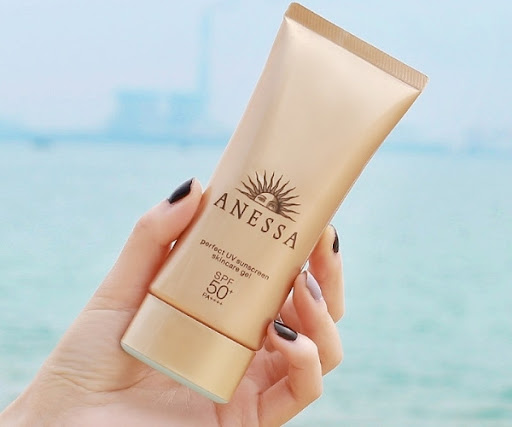 Kem chống nắng Anessa Perfect UV Sunscreen Skincare Gel dưỡng ẩm hiệu quả