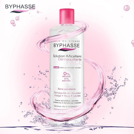 Byphasse Micellar Makeup Remover Solution Sensitive, Dry and Irritated Skin