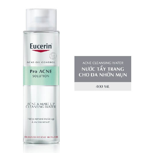 Eucerin ProAcne Acne & Make Up Cleansing Water
