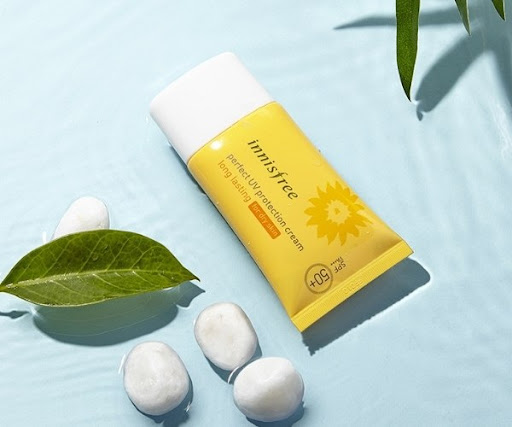 Kem chống nắng cho da khô Innisfree Perfect UV Protection Cream giúp nâng tone da