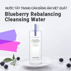 Nước tẩy trang Innisfree Blueberry Rebalancing Cleansing Water