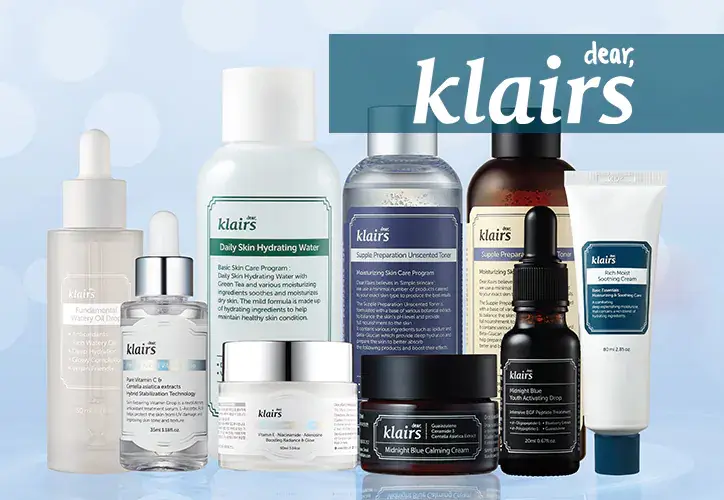 Top 7 sản phẩm thương hiệu Dear, Klairs đáng sử dụng nhất
