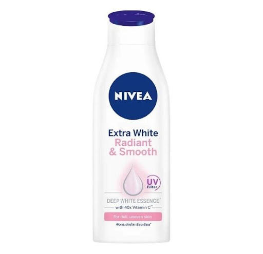 Dưỡng thể giúp trắng da, đều màu từ Nivea Extra White Radiant & Smooth