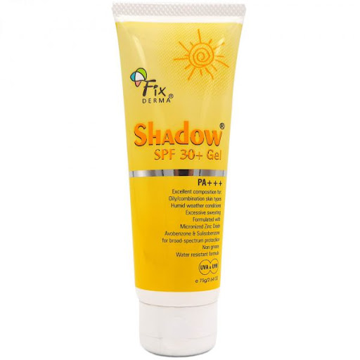 Kem chống nắng Fixderma Shadow SPF 30+ dành cho làn da khô