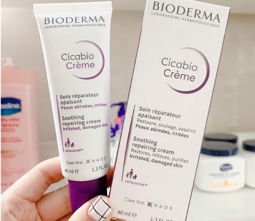 Kem dưỡng phục hồi da Bioderma Cicabio Crème Soothing Repairing Cream