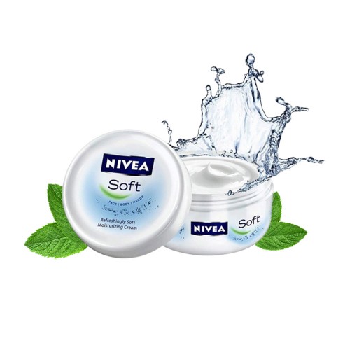 Kem dưỡng ẩm Nivea Soft thích hợp cho mọi làn da 