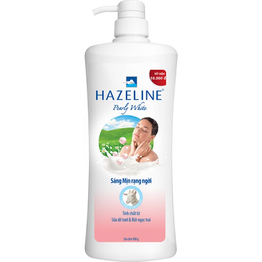 Sữa tắm Hazeline Pearly White 
