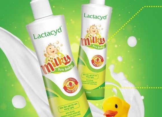 Review sữa tắm Lactacyd cho bé