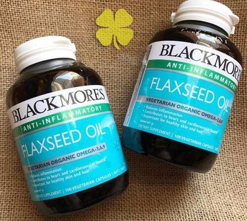 Viên uống Blackmores Flaxseed Oil