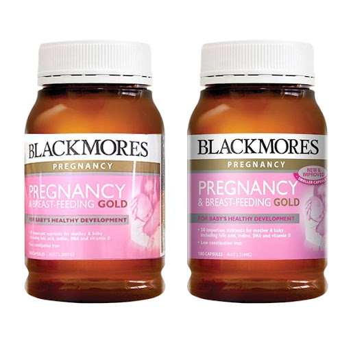 Viên uống Blackmores Pregnancy and Breast Feeding Gold
