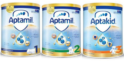 Sữa Aptamil New Zealand giúp trẻ tránh táo bón