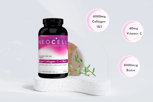 Viên uống Collagen NeoCell Super Collagen +C Và Biotin