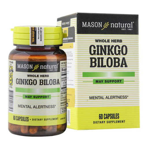 Thuốc bổ não Mason Natural Ginkgo Biloba 