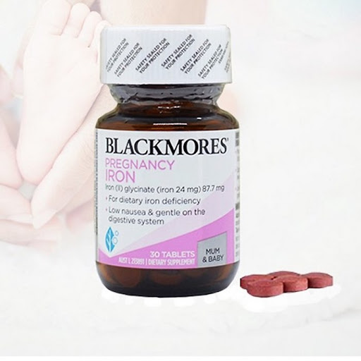 Viên uống bổ sung sắt Blackmores Pregnancy Iron