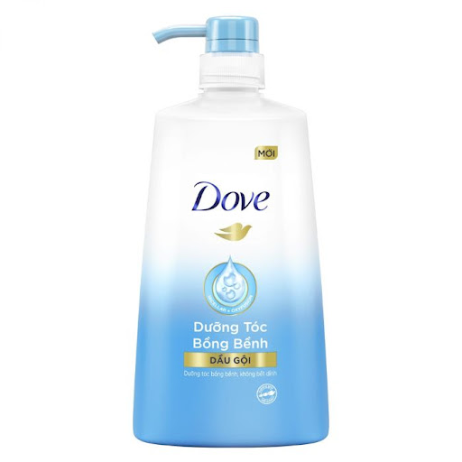 Dầu gội Dove dưỡng tóc bồng bềnh hỗ trợ phục hồi mái tóc khô xơ và hư tổn