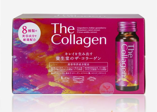 The Collagen Shiseido dạng nước của Nhật thích hợp với người dùng trên 20 tuổi