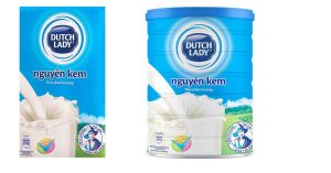 Sữa bột nguyên kem Dutch Lady Cô Gái Hà Lan