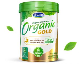 Sữa bột Vinamilk Organic Gold cho bé từ 0 đến 6 tháng tuổi