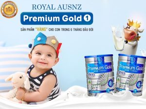 Sữa cho trẻ sơ sinh Royal Ausnz Premium Gold 