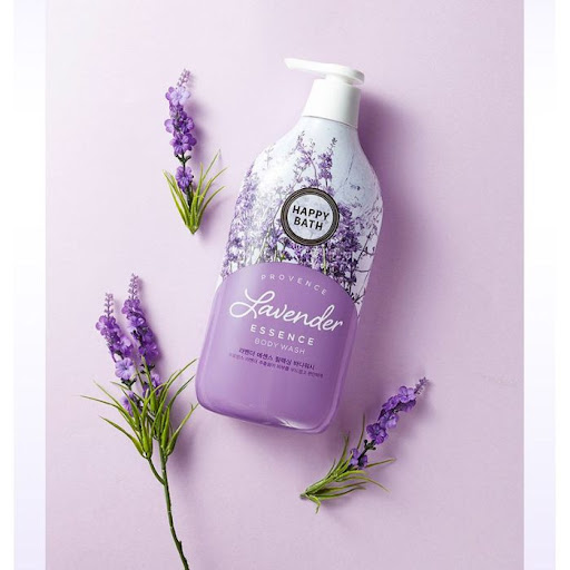 Sữa tắm Happy Bath Lavender hương hoa oải hương dễ chịu