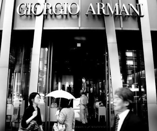 Thương hiệu thời trang Giorgio Armani của Ý dành cho nam giới