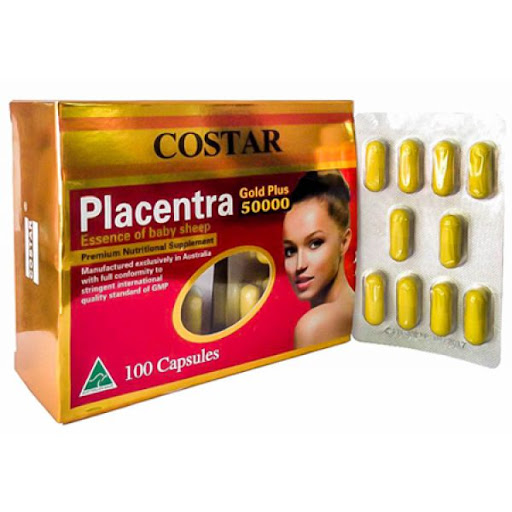 Viên uống nhau thai cừu Costar Placentra Gold Plus đến từ hãng Costar
