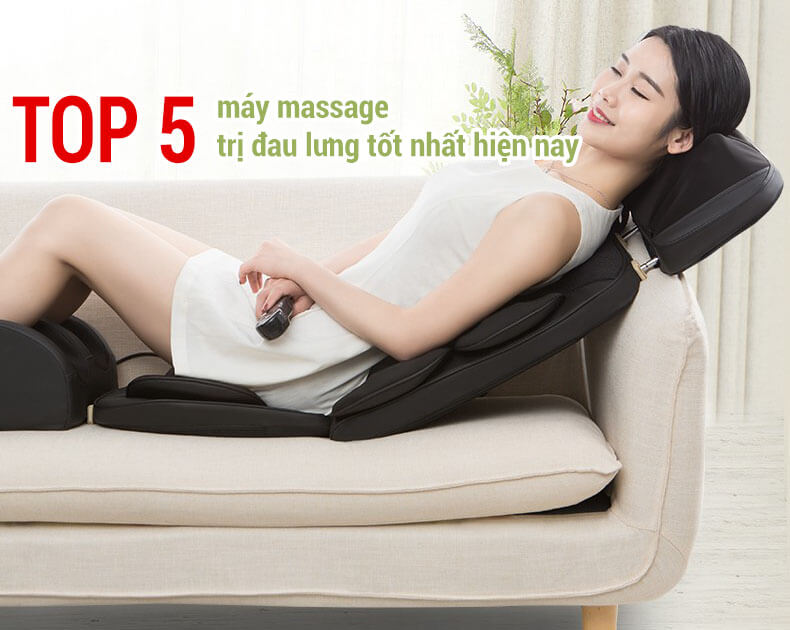 Lưu ý khi chọn máy massage lưng không thể bỏ lỡ kẻo thiệt