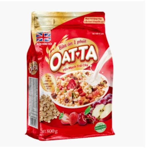 Ngũ cốc ăn sáng yến mạch trái cây Oatta