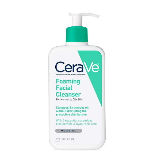 Sữa rửa mặt Cerave Foaming Facial Cleanser dành cho da dầu