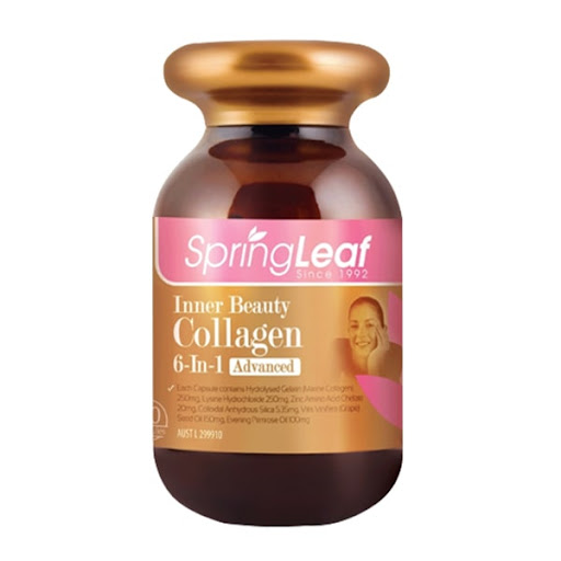 Viên uống Collagen của Úc Collagen 6 in 1 Spring Leaf Inner Beauty