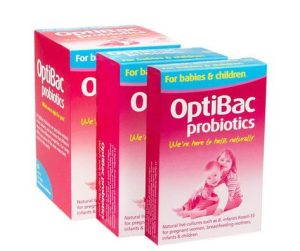Men vi sinh Optibac hồng - Optibac Probiotics For Babies & Children