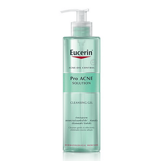 Gel rửa mặt Eucerin Pro-Acne Solution Cleansing Gel 400ml xuất xứ Đức 