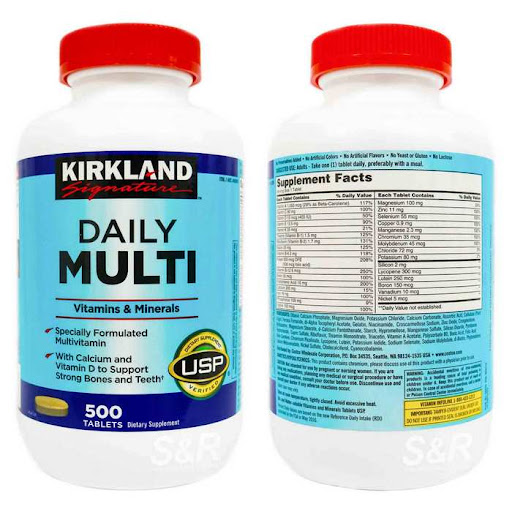 Viên uống Kirkland Multivitamin 500