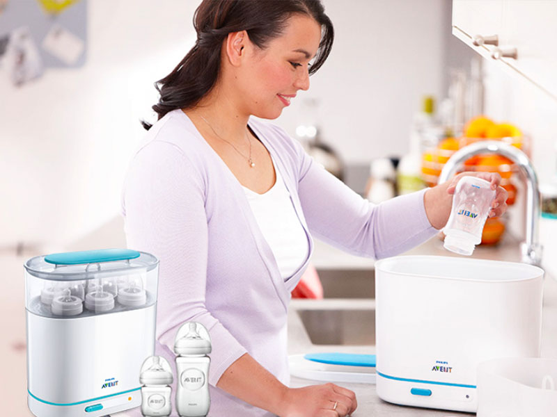 Top 4 máy tiệt trùng bình sữa Philips được các mẹ bỉm tin dùng