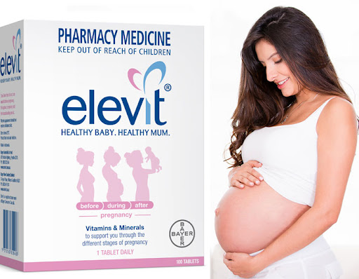 Viên uống Elevit bổ sung nhiều vitamin và khoáng chất cho mẹ và bé khỏe mạnh