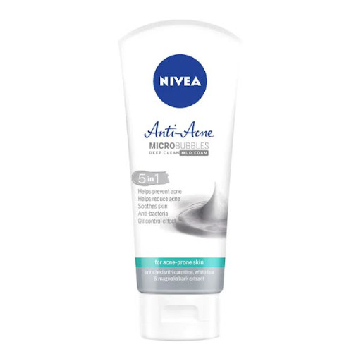Sữa rửa mặt Nivea Anti Acne phù hợp cho da mụn 
