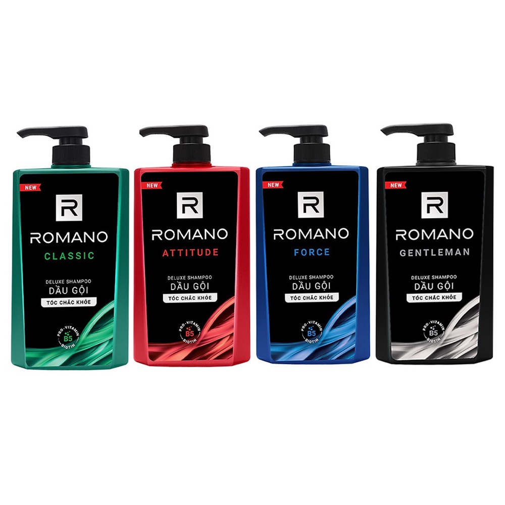 Top 3 dầu gội đầu Romano được lựa chọn nhiều nhất hiện nay