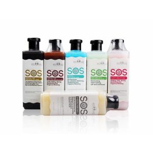 SOS Special For White Hair (sữa tắm sos màu xanh dương)