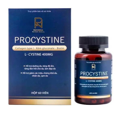 Viên uống Procystine hỗ trợ đẹp da, chống lão hoá