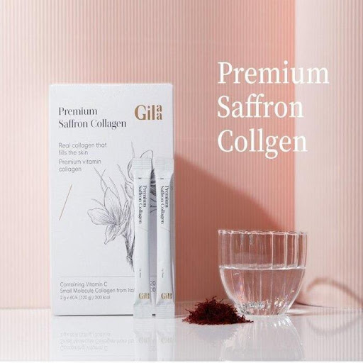 Bột uống Collagen Gilaa Premium Saffron