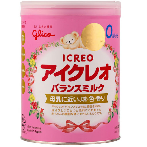 Sữa tăng cân cho bé Glico của Nhật Bản 
