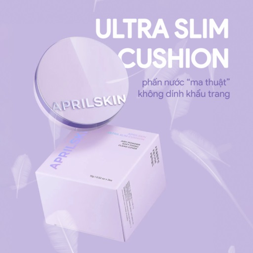 Cushion April Skin Ultra Slim