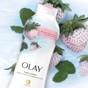 Sữa tắm Olay Retinol Strawberry & Mint